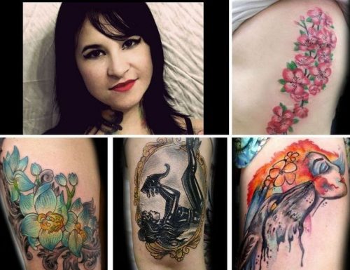 I tatuaggi di Flavia Carvalho